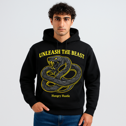 Snake Skin Beast hoodie Hustla