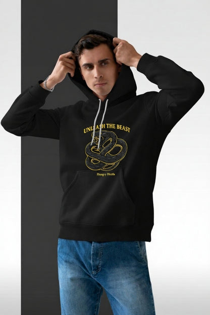 Snake Skin Beast hoodie Hustla